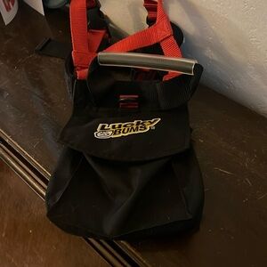 Lucky bums ski harness